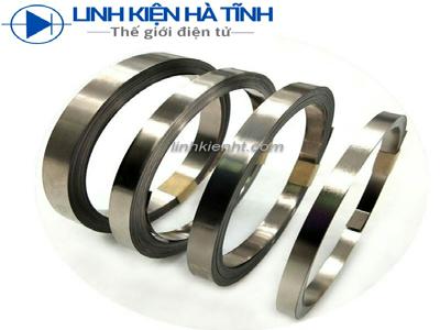 kẽm hàn cell pin 0.12*7 mạ niken (giá 1 mét)